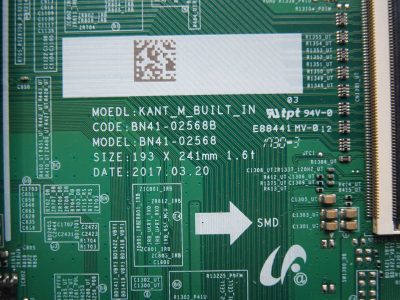 MAIN BOARD BN94-12433T for TV SAMSUNG UA55MU6100