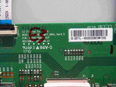 T-CON BOARD 6870C-0697A H/F PANASONIC TH-55EX640Z