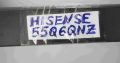STAND(FEET) for TV HISENSE 55Q6QNZ with SCREWS