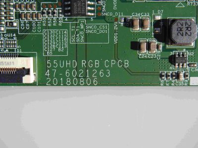 T-CON BOARD HV550QUB-H84 for PHILIPS 55PUT6133/75