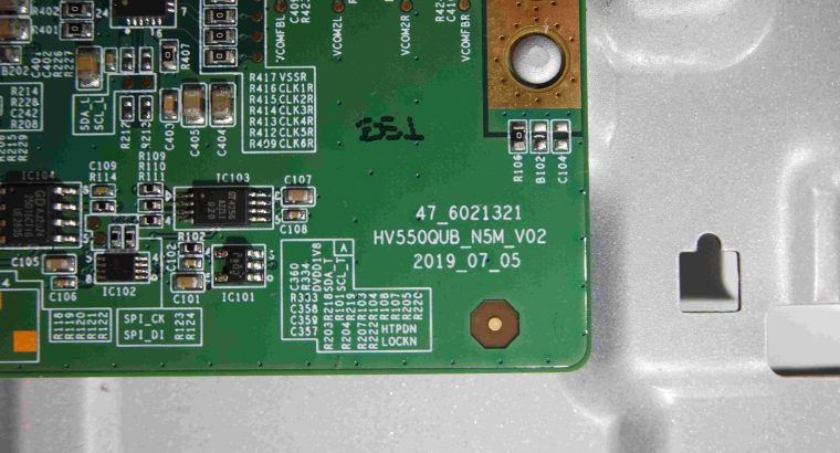 T-CON BOARD HV650QUBN9L for TV SONY KD-65X8000H