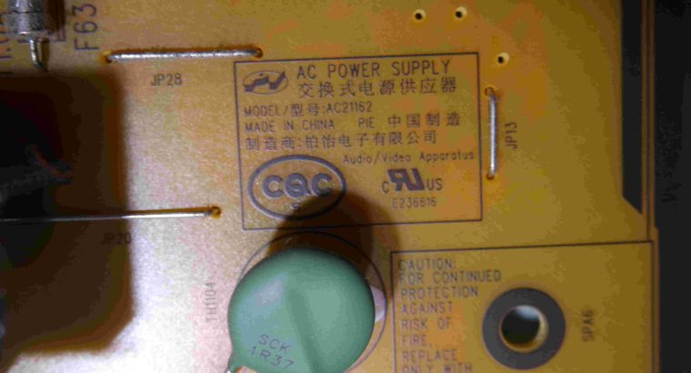 POWER BOARD AC21162 for TV SONY KD-65X8000H