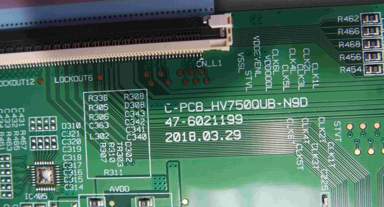 T-CON BOARD C-PCB_HV750QUB-N9D for LG 75UM7580PVA