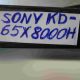 STAND(FEET) for TV SONY KD-65X8000H