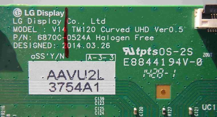 T-CON BOARD V14 TM120 UHD Ver0.5 for LG 55UC970T