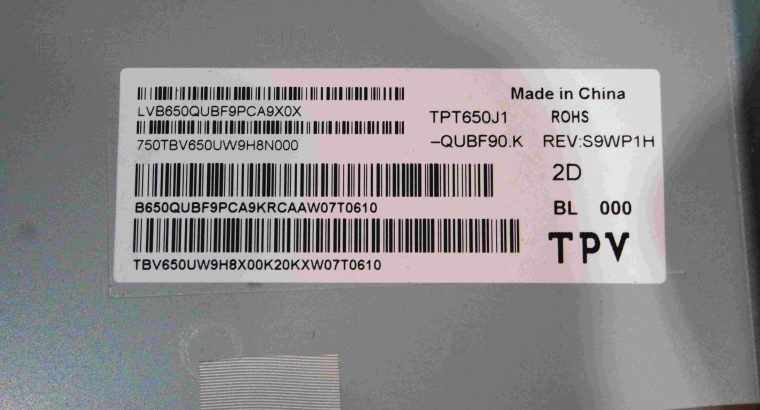 T-CON BOARD C-PCB_HV650QUB PHILIPS 65PUT6784/75