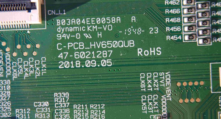 T-CON BOARD C-PCB_HV650QUB PHILIPS 65PUT6784/75
