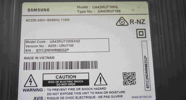 POWER BOARD BN44-00947G for SAMSUNG UA43RU7100S