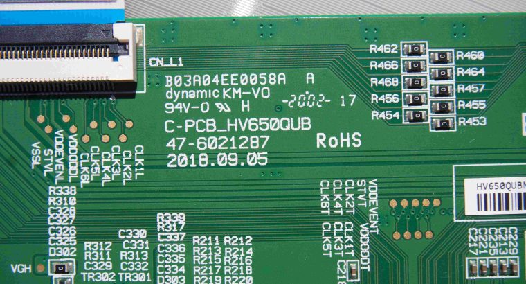 T-CON BOARD C-PCB_HV650QUB PHILIPS 65PUT6784/75