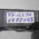 TV Stand (FEET) for FFALCON FF75U65 with SCREWS